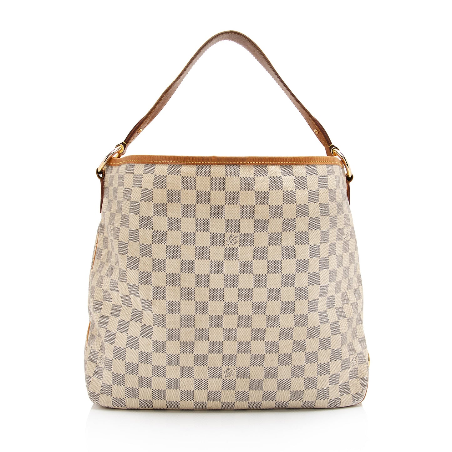 Louis Vuitton Damier Azur Delightful MM Shoulder Bag (SHF-23031)