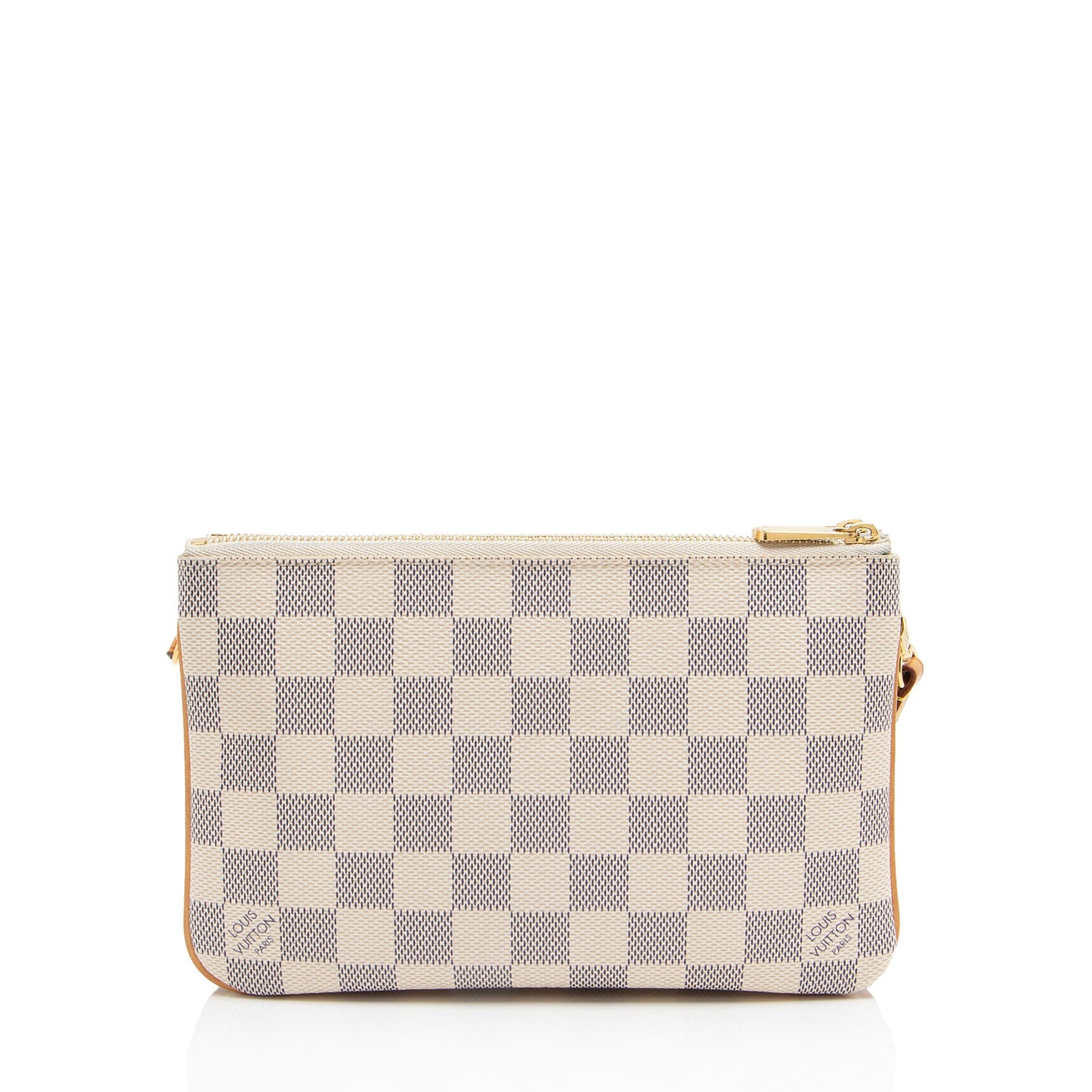 Louis Vuitton Damier Azur Double Zip Pochette