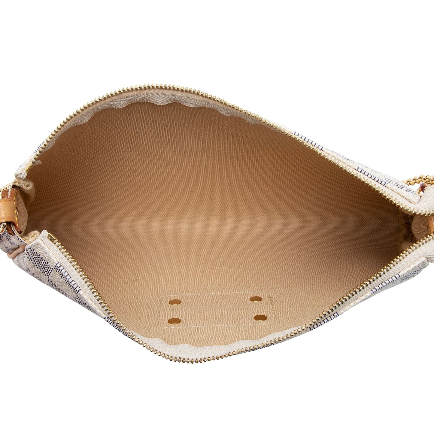 Louis Vuitton Damier Azur Eva Clutch (SHF-v5xd3A)