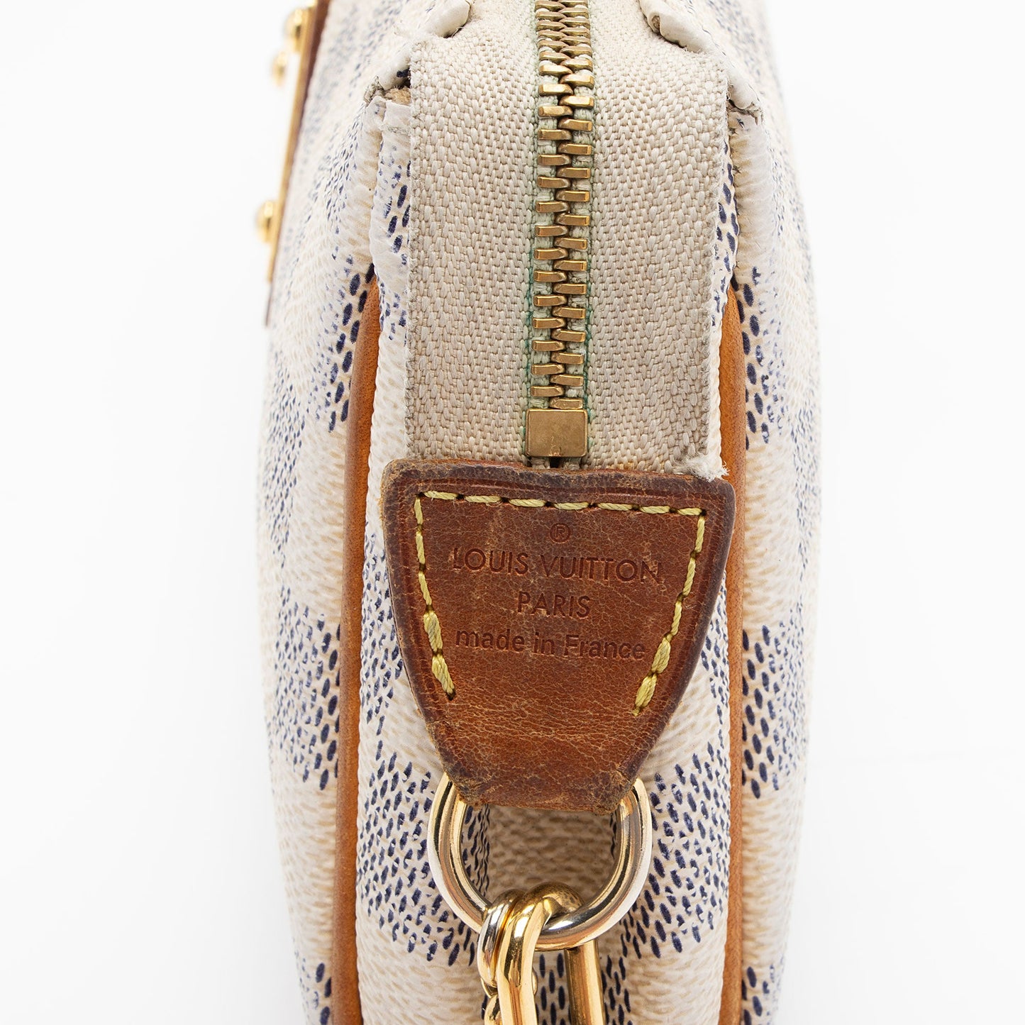 Louis Vuitton Damier Azur Eva Clutch (SHF-jRNU0T)