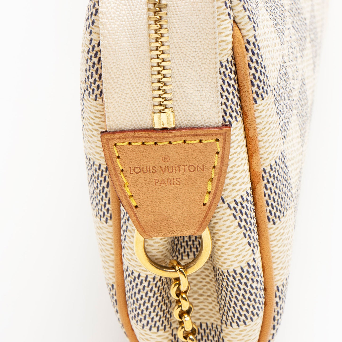 Louis Vuitton Damier Azur Eva Clutch (SHF-QMSwkO)