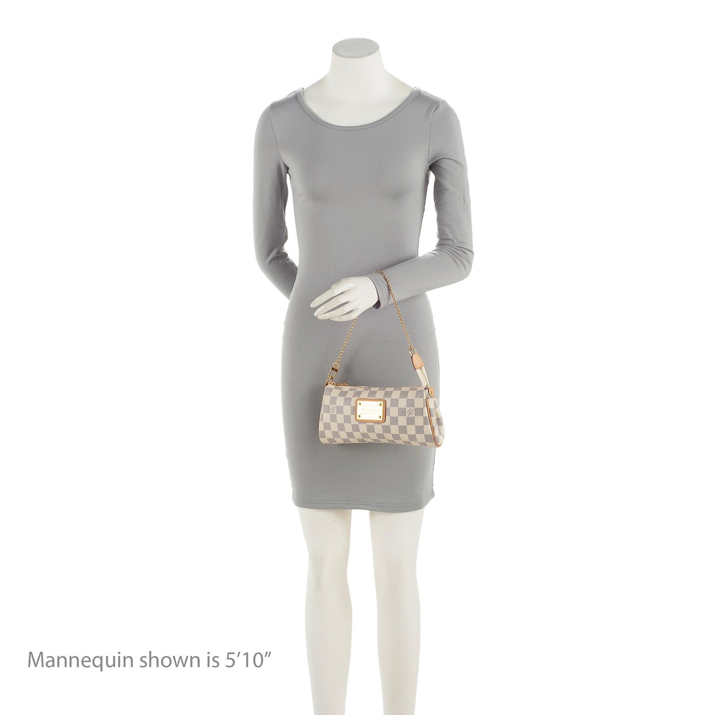 Louis Vuitton Damier Azur Eva Clutch (SHF-QMSwkO)