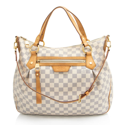 Louis Vuitton Damier Azur Evora MM Tote