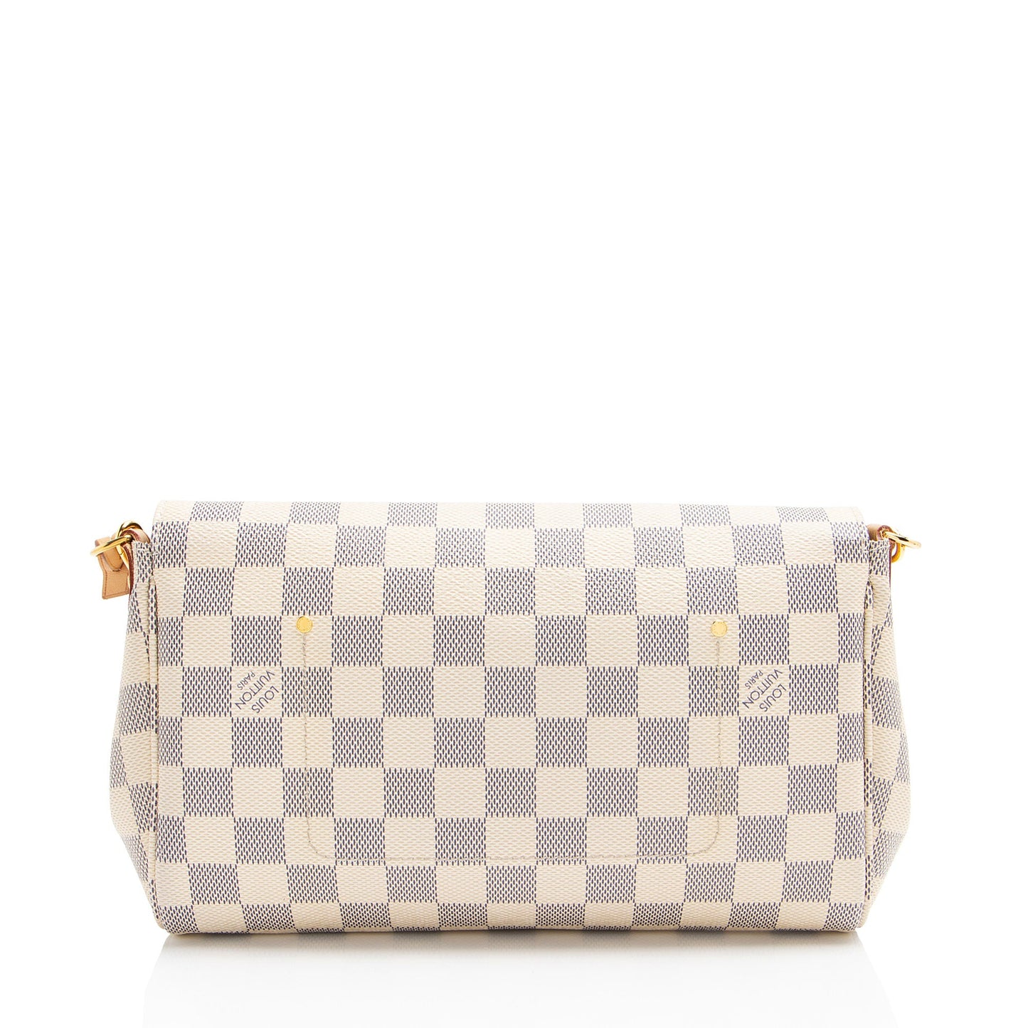 Louis Vuitton Damier Azur Favorite MM Shoulder Bag (SHF-bJ6d1X)