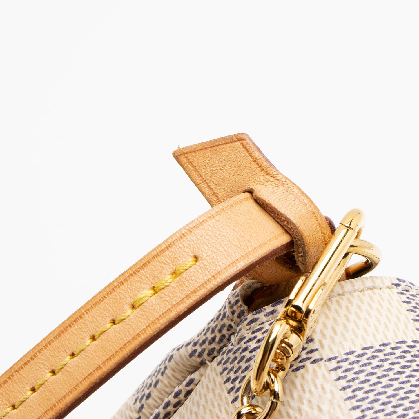 Louis Vuitton Damier Azur Favorite MM Shoulder Bag (SHF-bJ6d1X)