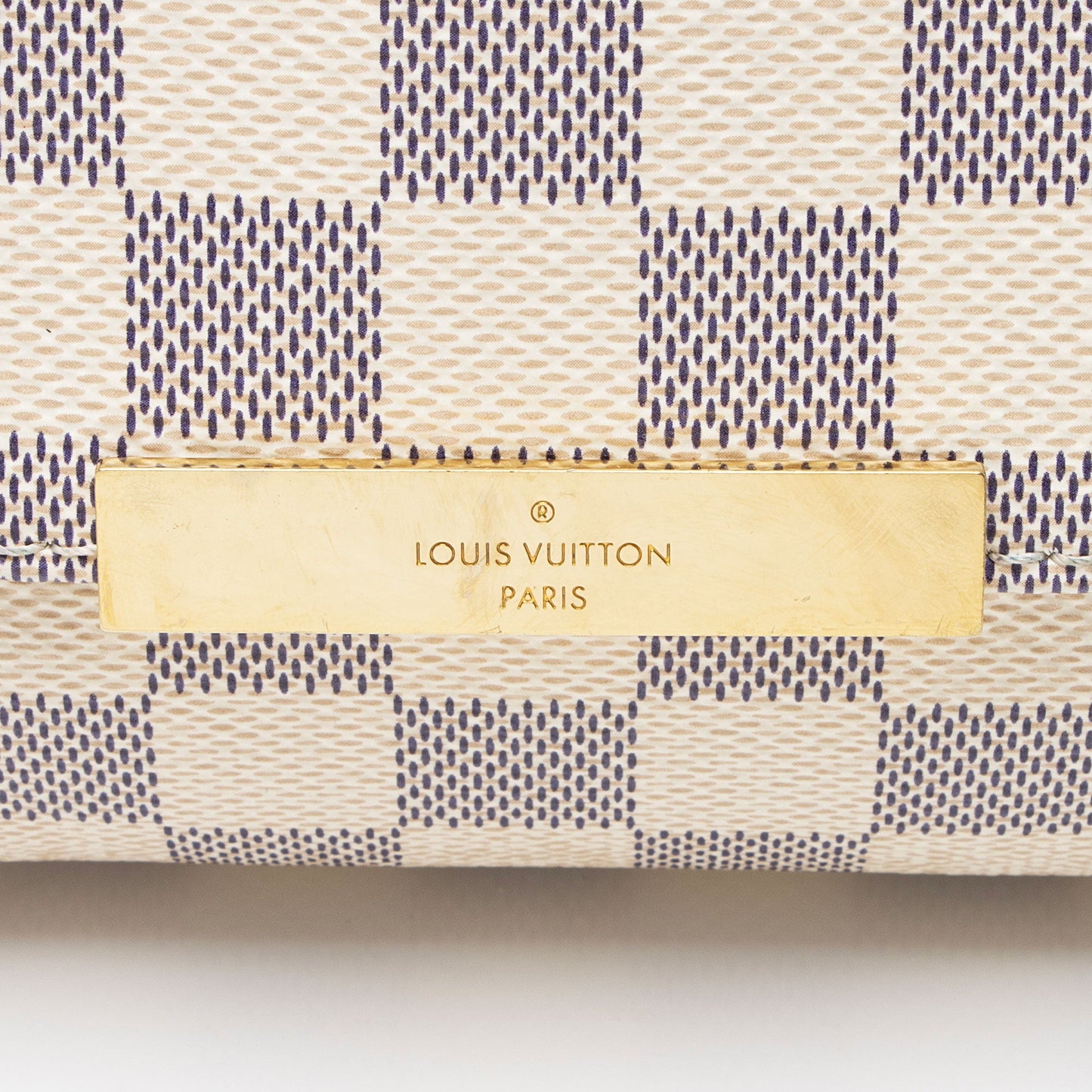 Louis Vuitton Damier Azur Favorite MM Shoulder Bag