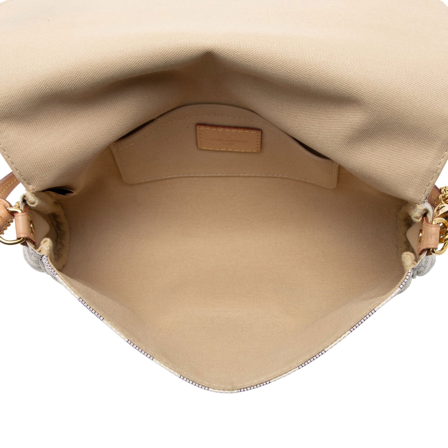 Louis Vuitton Damier Azur Favorite MM Shoulder Bag