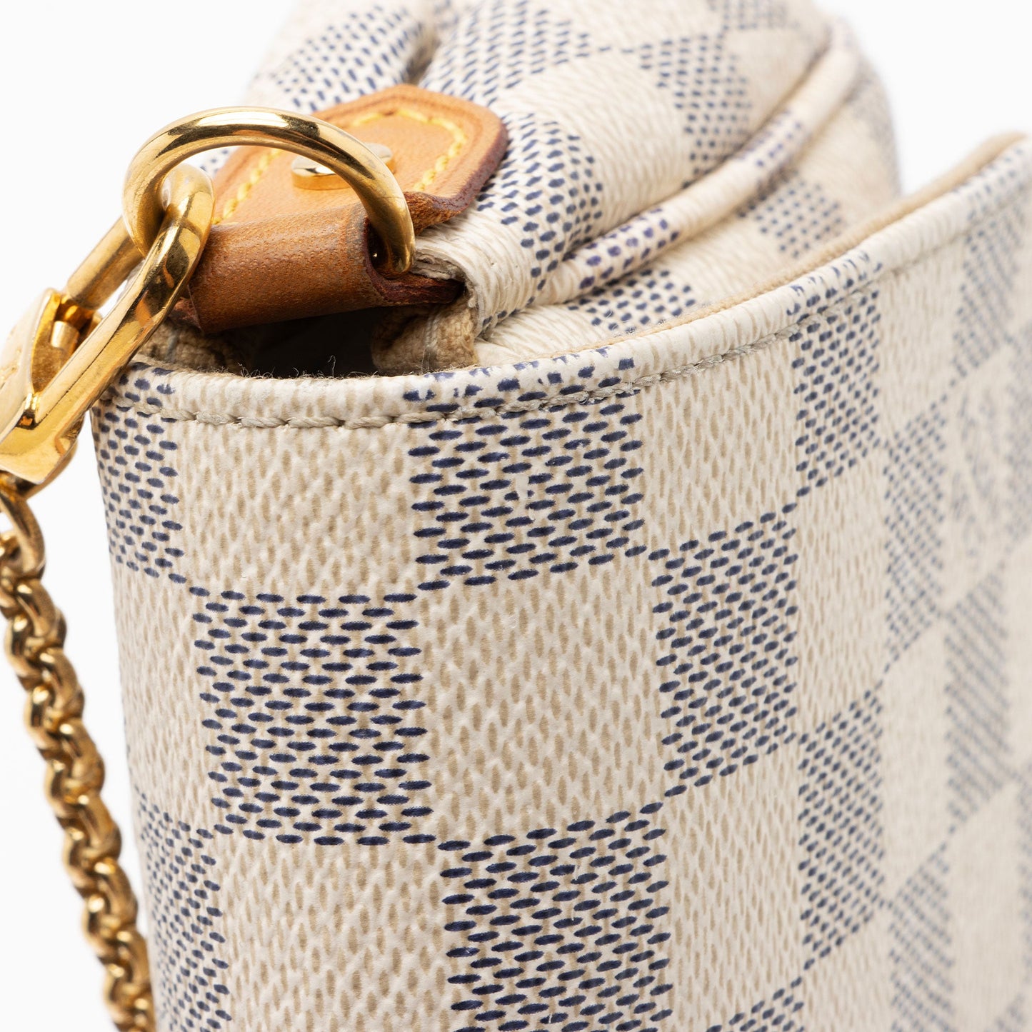 Louis Vuitton Damier Azur Favorite PM Shoulder Bag (SHF-X2z2Cs)