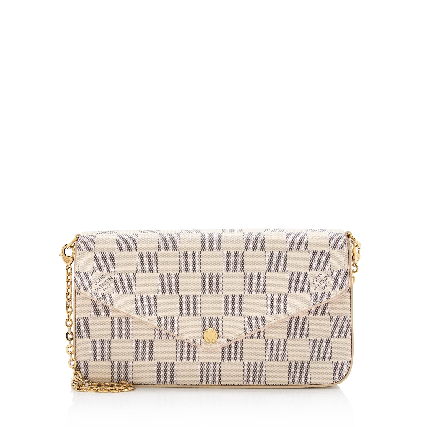 Louis Vuitton Damier Azur Felicie Pochette (SHF-8g6tV7)