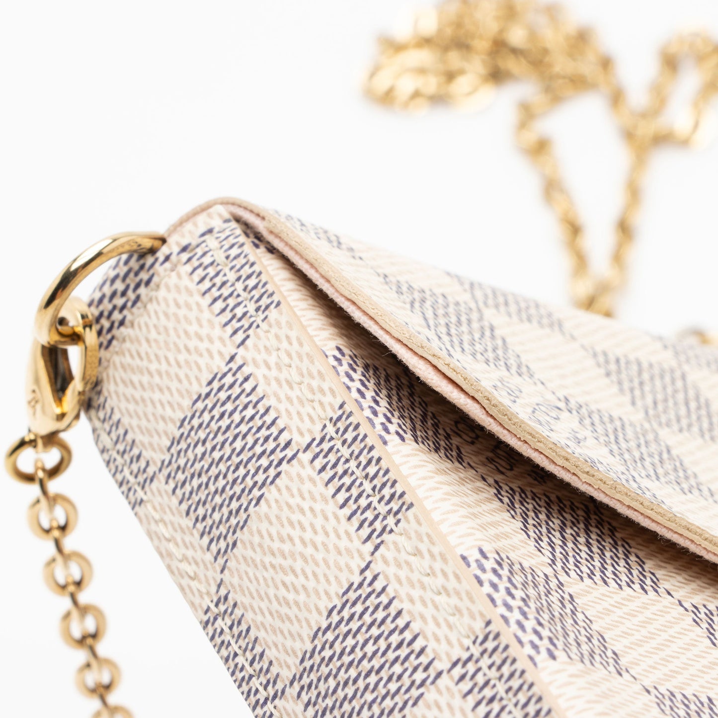 Louis Vuitton Damier Azur Felicie Pochette (SHF-NUzzpM)