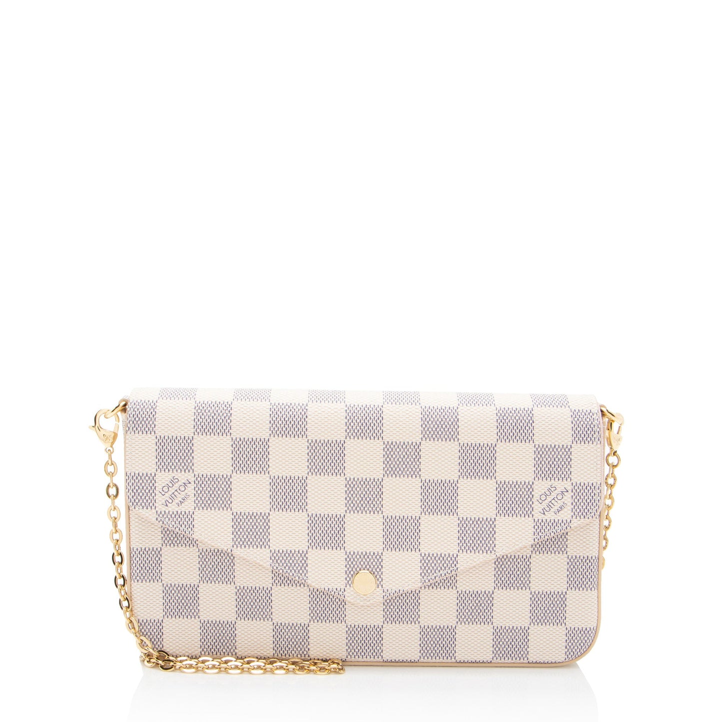 Louis Vuitton Damier Azur Felicie Pochette (SHF-Jlc2OG)