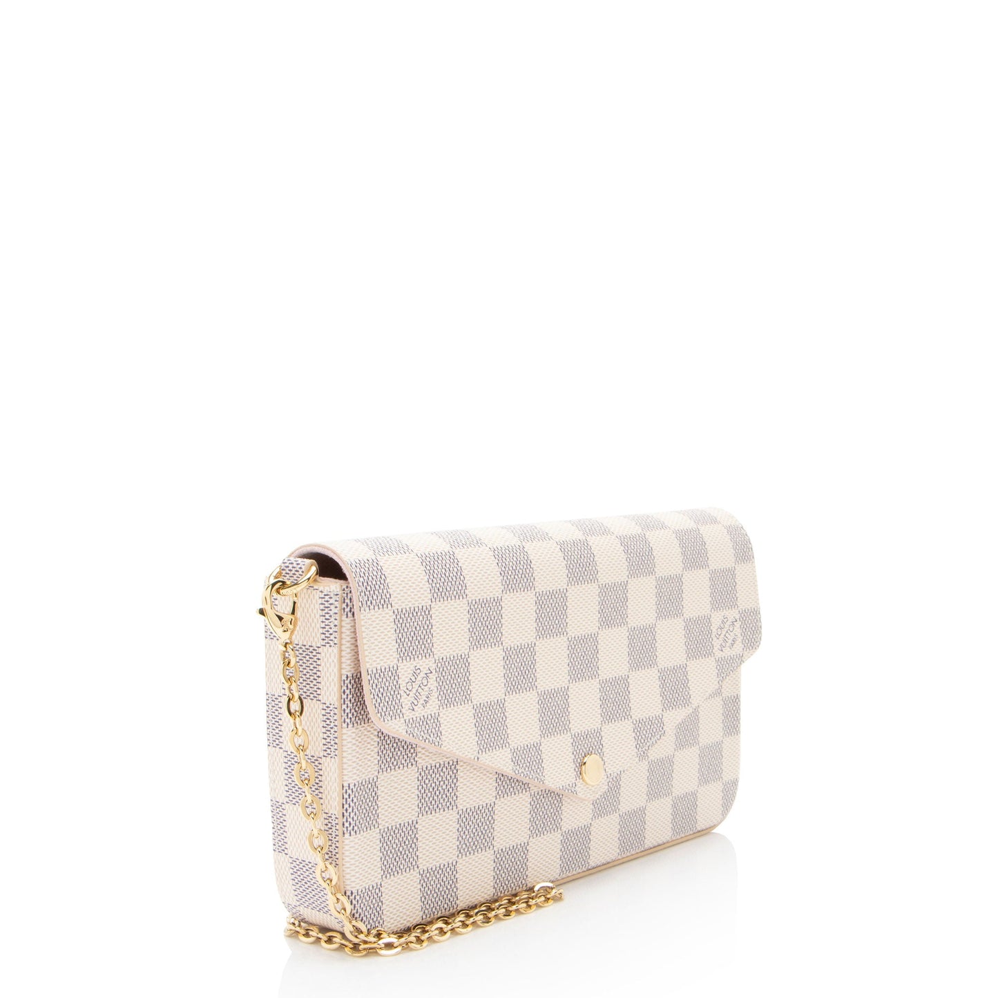 Louis Vuitton Damier Azur Felicie Pochette (SHF-Jlc2OG)