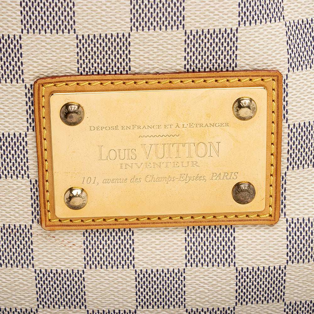 Louis Vuitton Damier Azur Galliera PM Shoulder Bag (SHF-21383)