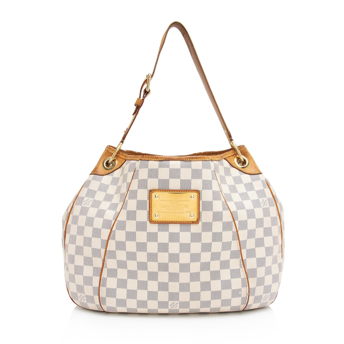 Louis Vuitton Damier Azur Galliera PM Shoulder Bag (SHF-YLM9cD)