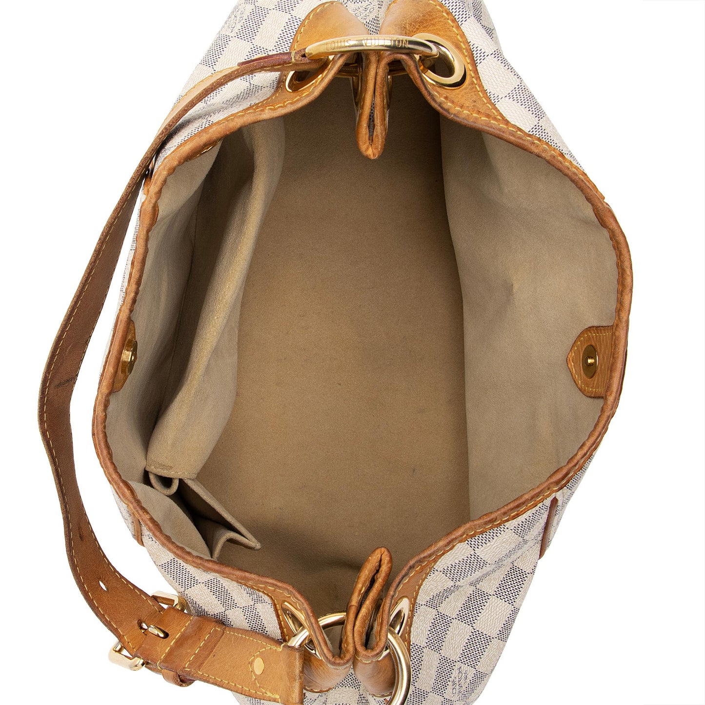 Louis Vuitton Damier Azur Galliera PM Shoulder Bag (SHF-YLM9cD)