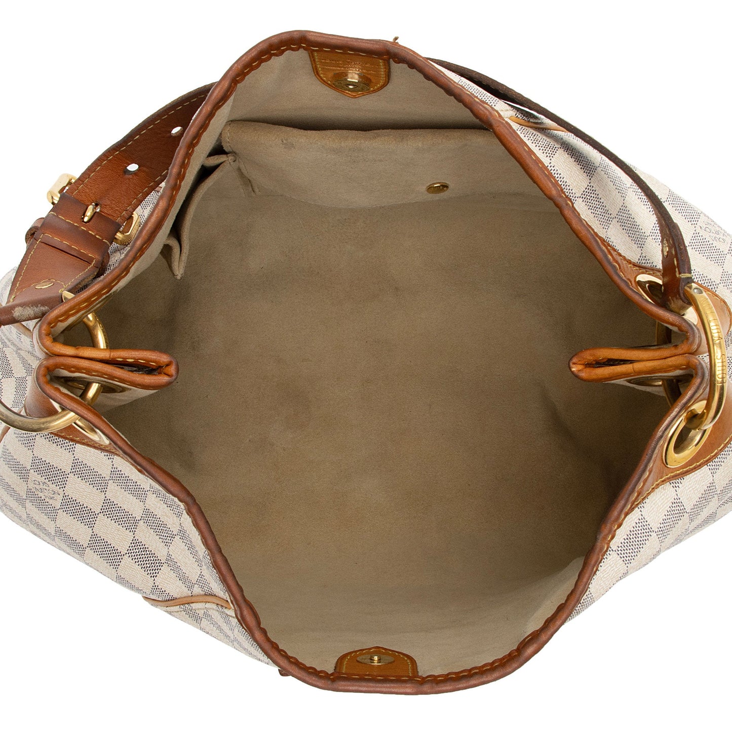 Louis Vuitton Damier Azur Galliera PM Shoulder Bag (SHF-cceuZb)