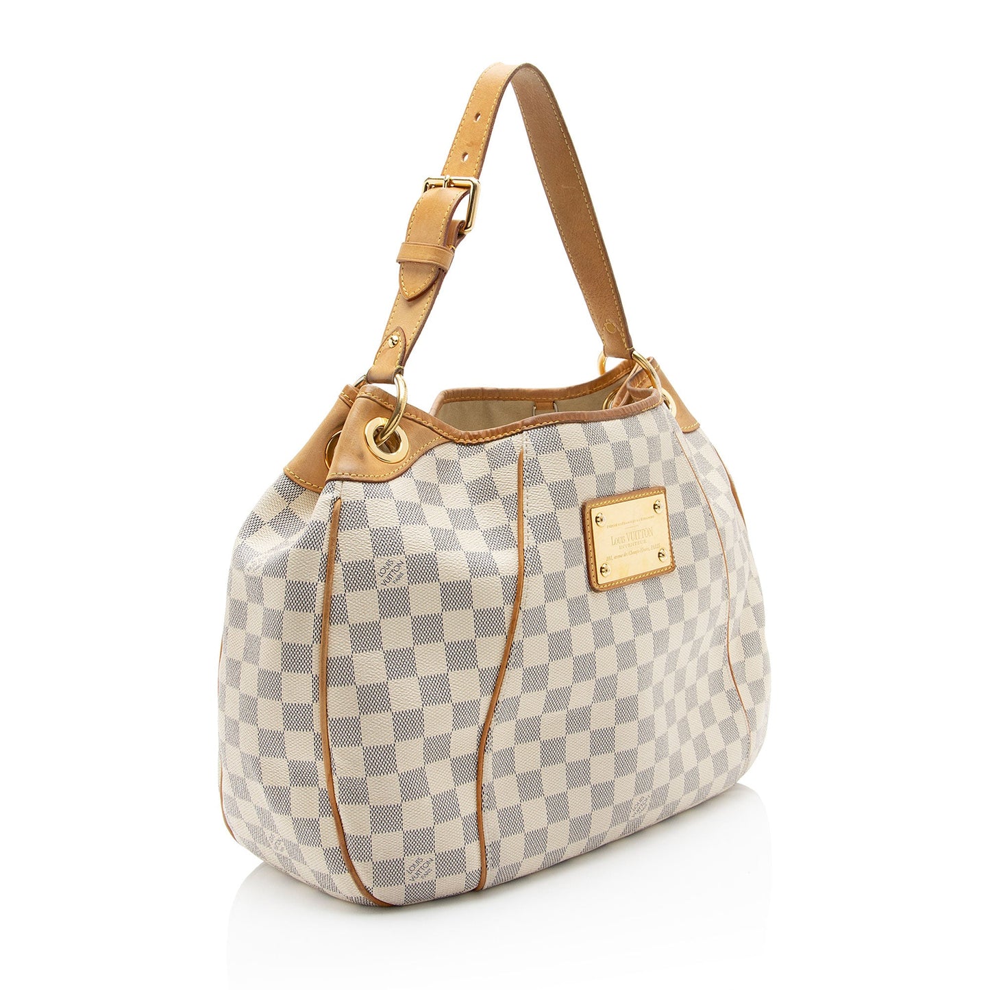 Louis Vuitton Damier Azur Galliera PM Shoulder Bag (SHF-02O8aJ)