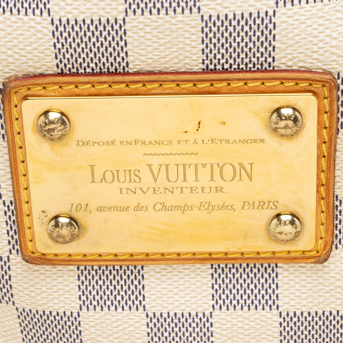 Louis Vuitton Damier Azur Galliera PM Shoulder Bag