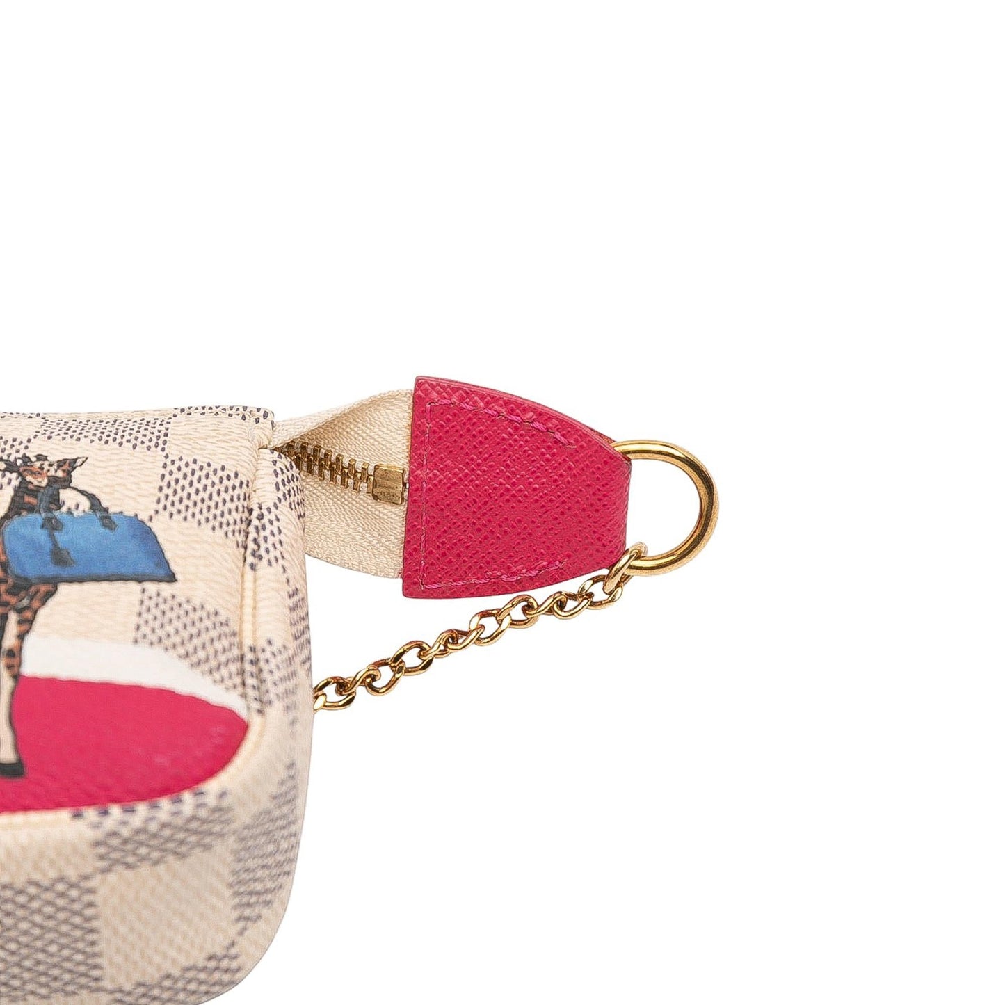 Louis Vuitton Damier Azur Giraffe Mini Pochette Accessoires