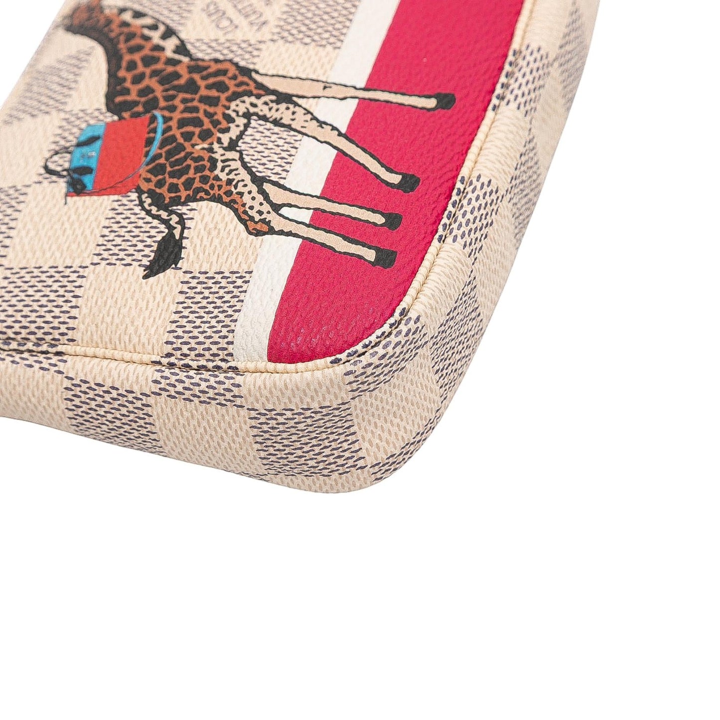 Louis Vuitton Damier Azur Giraffe Mini Pochette Accessoires