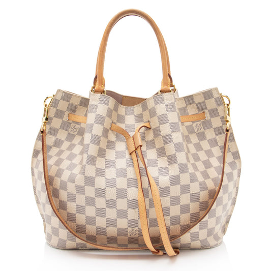 Louis Vuitton Damier Azur Girolata Tote (SHF-bN2AmU)