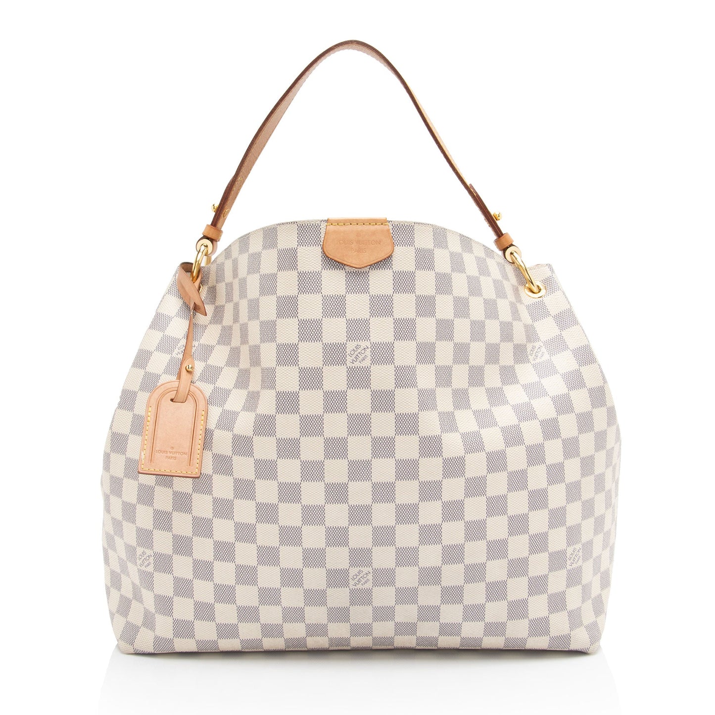 Louis Vuitton Damier Azur Graceful MM Hobo (SHF-O5b29I)