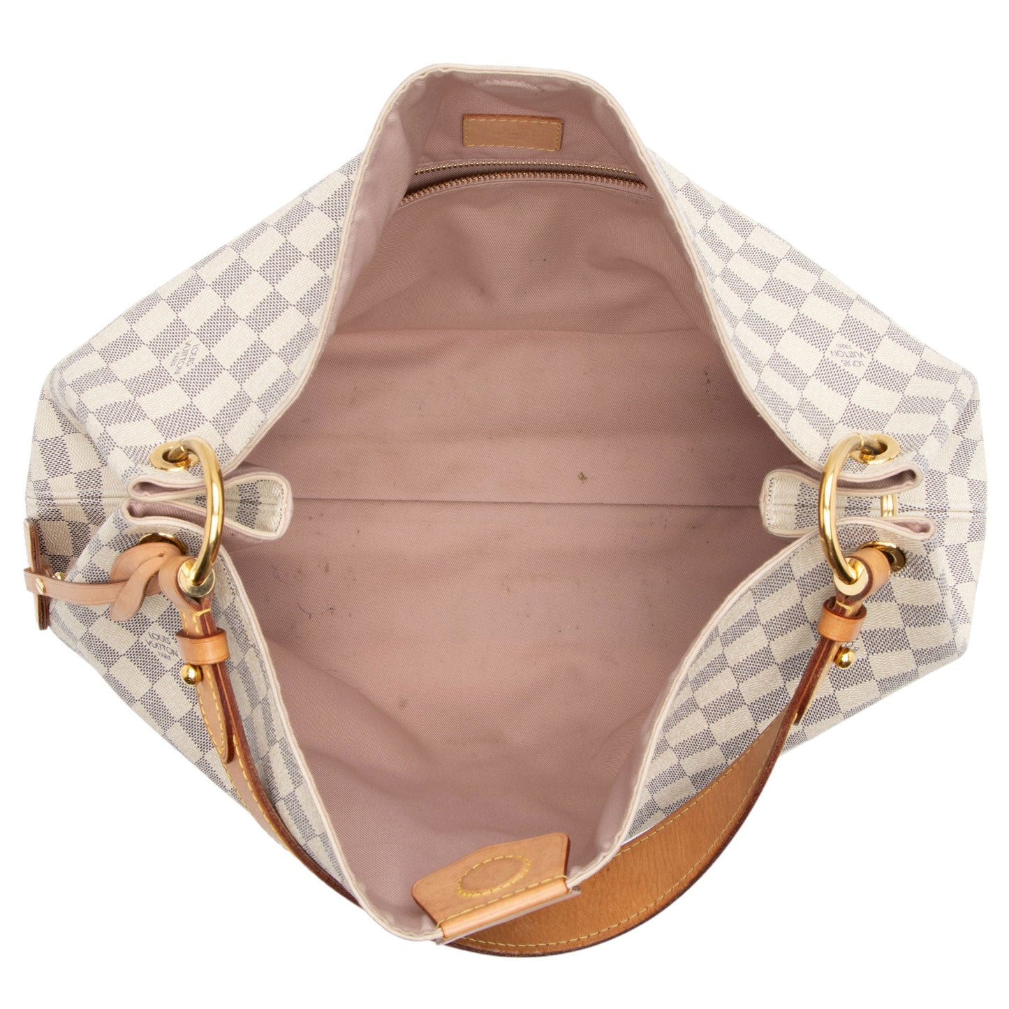 Louis Vuitton Damier Azur Graceful MM Hobo (SHF-O5b29I)