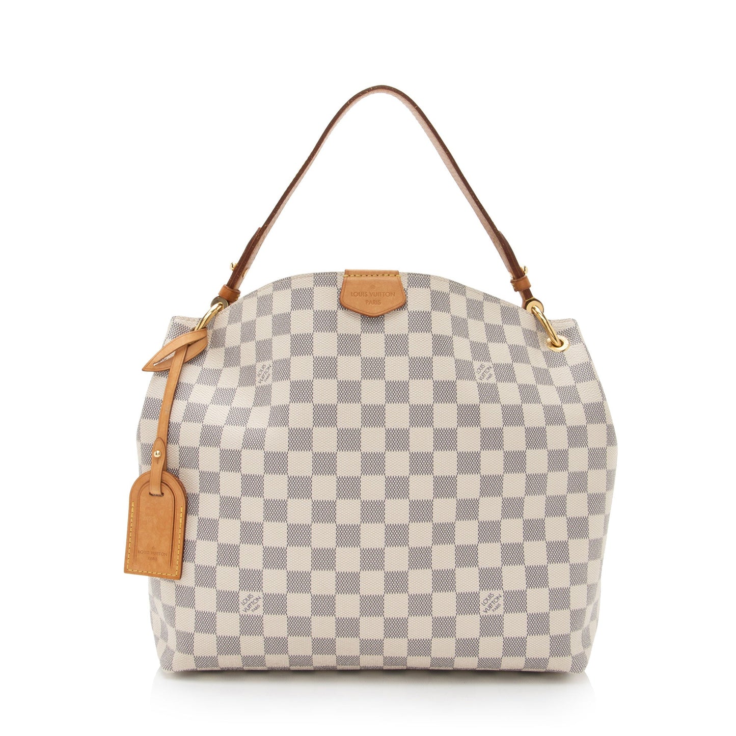 Louis Vuitton Damier Azur Graceful PM Hobo (SHF-4ndFPX)