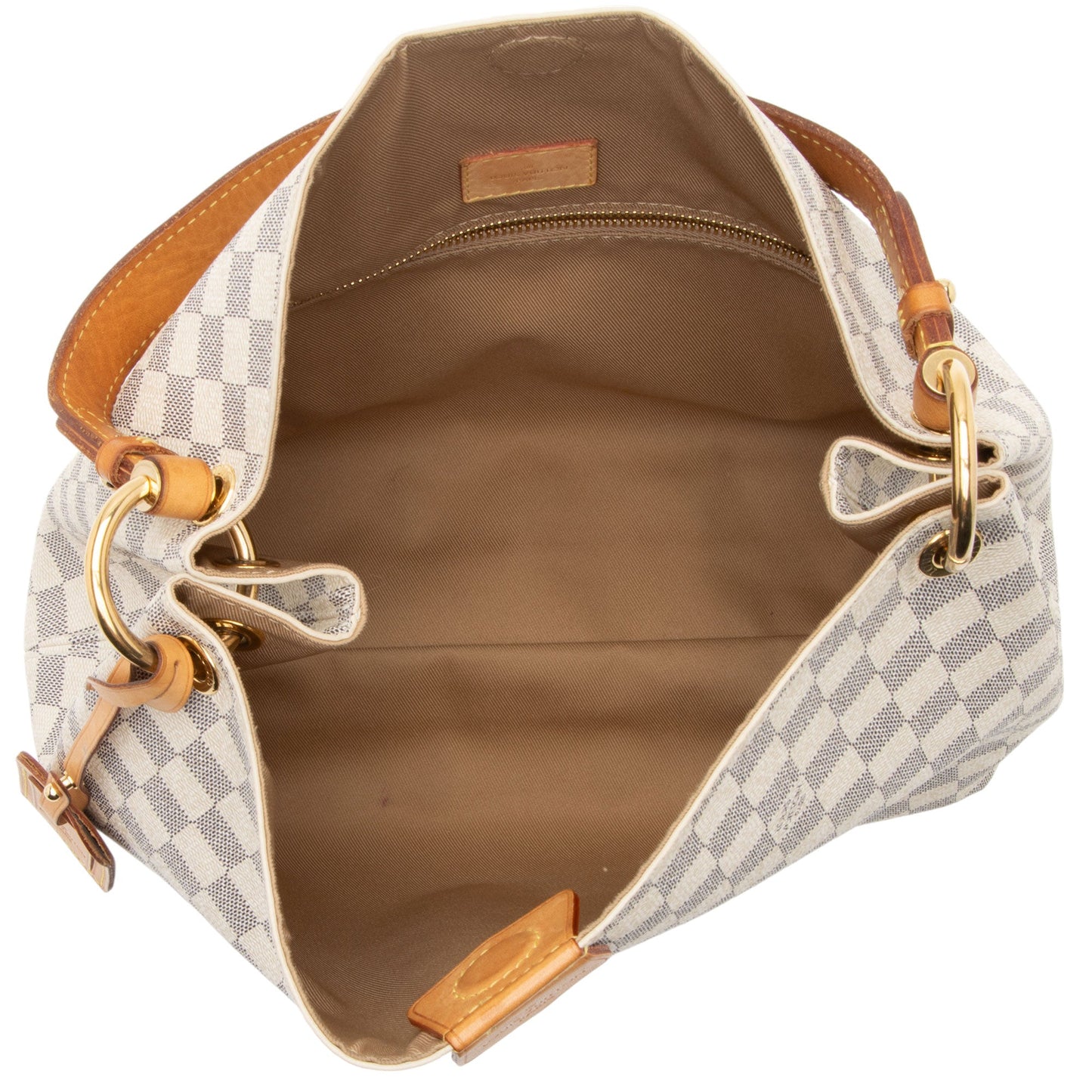 Louis Vuitton Damier Azur Graceful PM Hobo (SHF-4ndFPX)