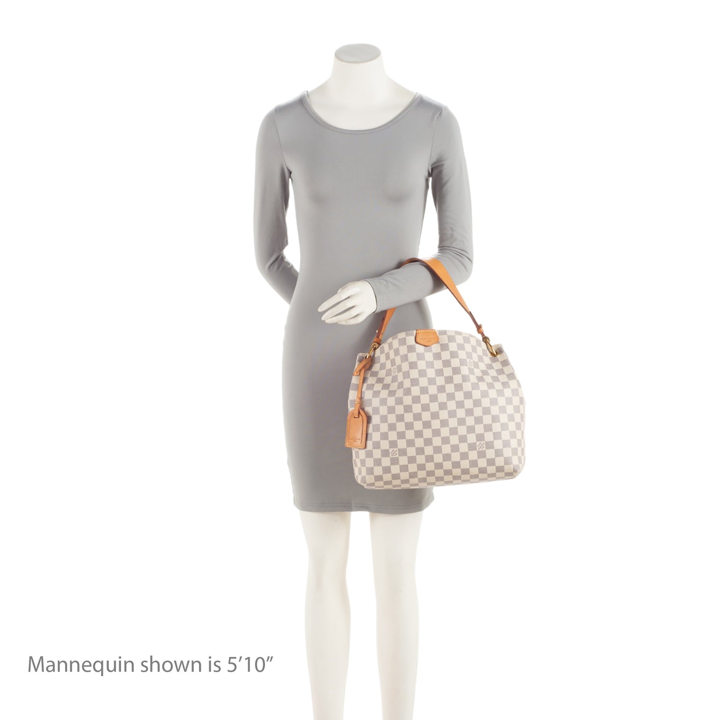 Louis Vuitton Damier Azur Graceful PM Hobo (SHF-PJQ6rs)