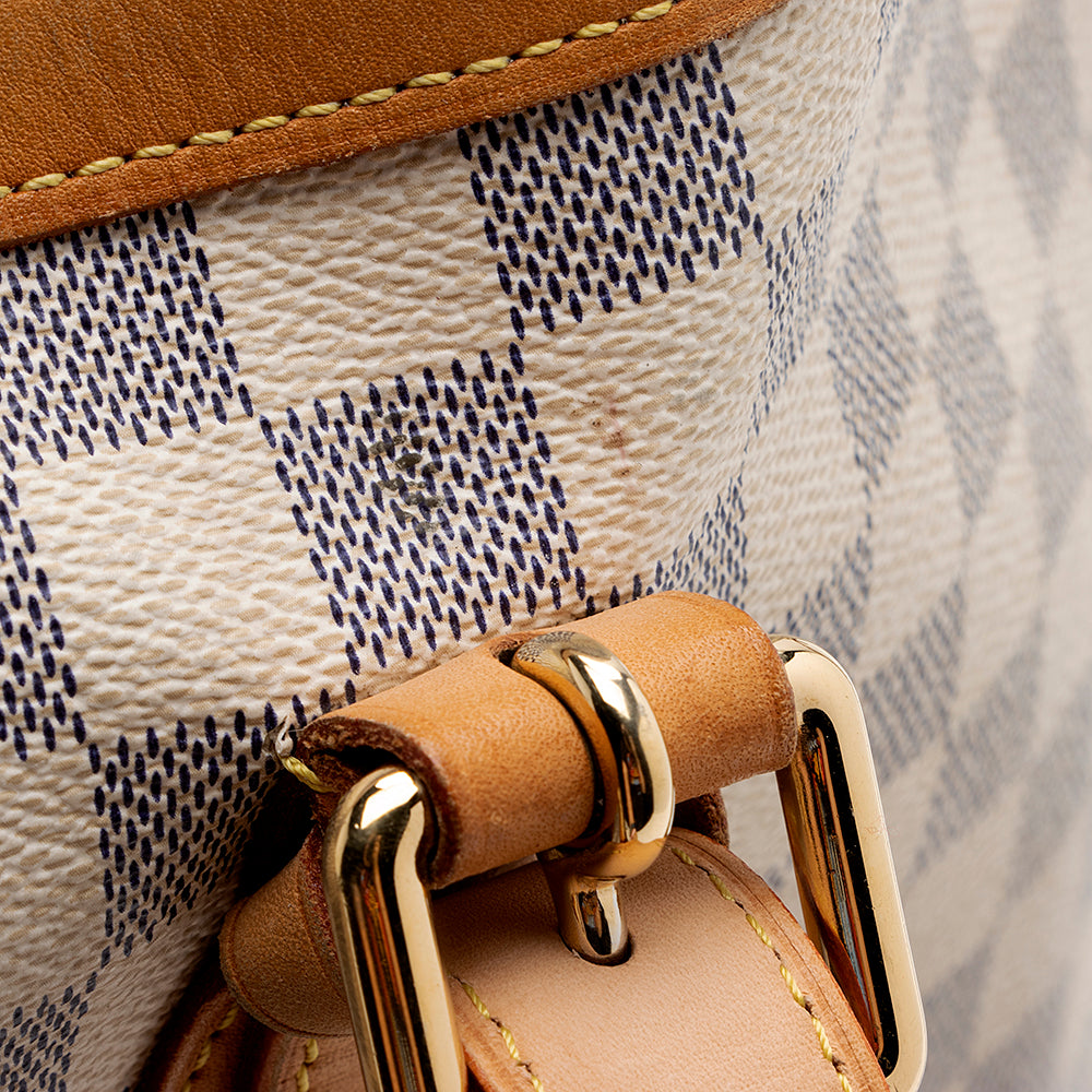 Louis Vuitton Damier Azur Hampstead MM Tote (SHF-21018)