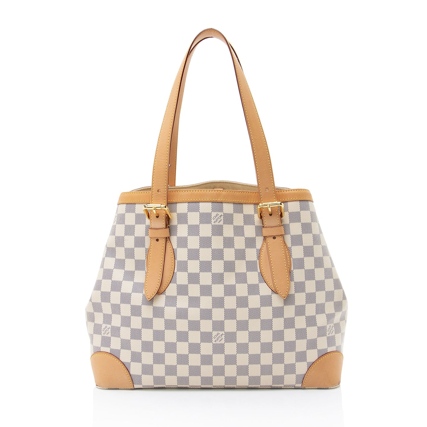 Louis Vuitton Damier Azur Hampstead MM Tote (SHF-GzhOZX)