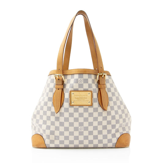 Louis Vuitton Damier Azur Hampstead MM Tote