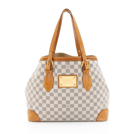 Louis Vuitton Damier Azur Hampstead MM Tote