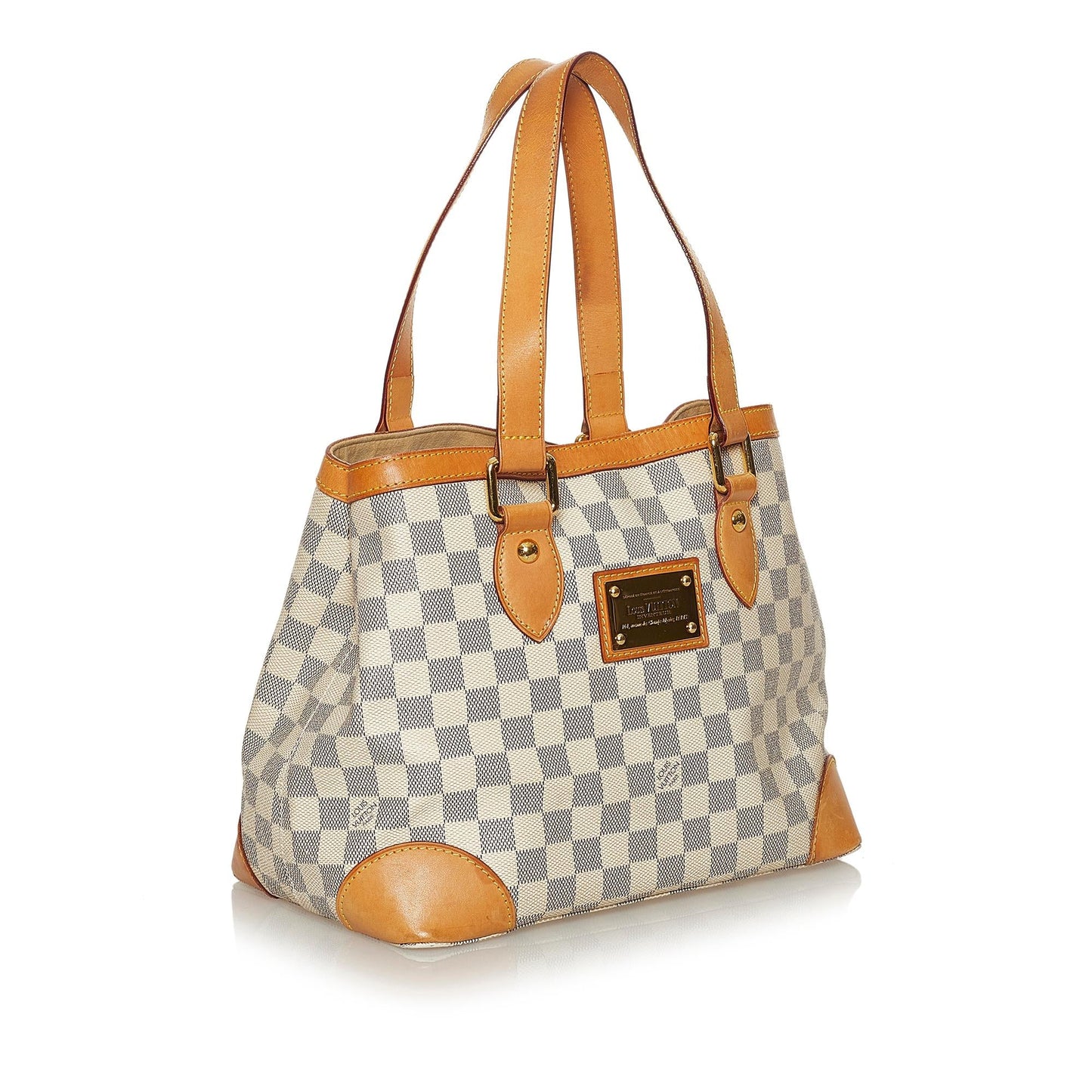 Louis Vuitton Damier Azur Hampstead MM (SHG-28538)