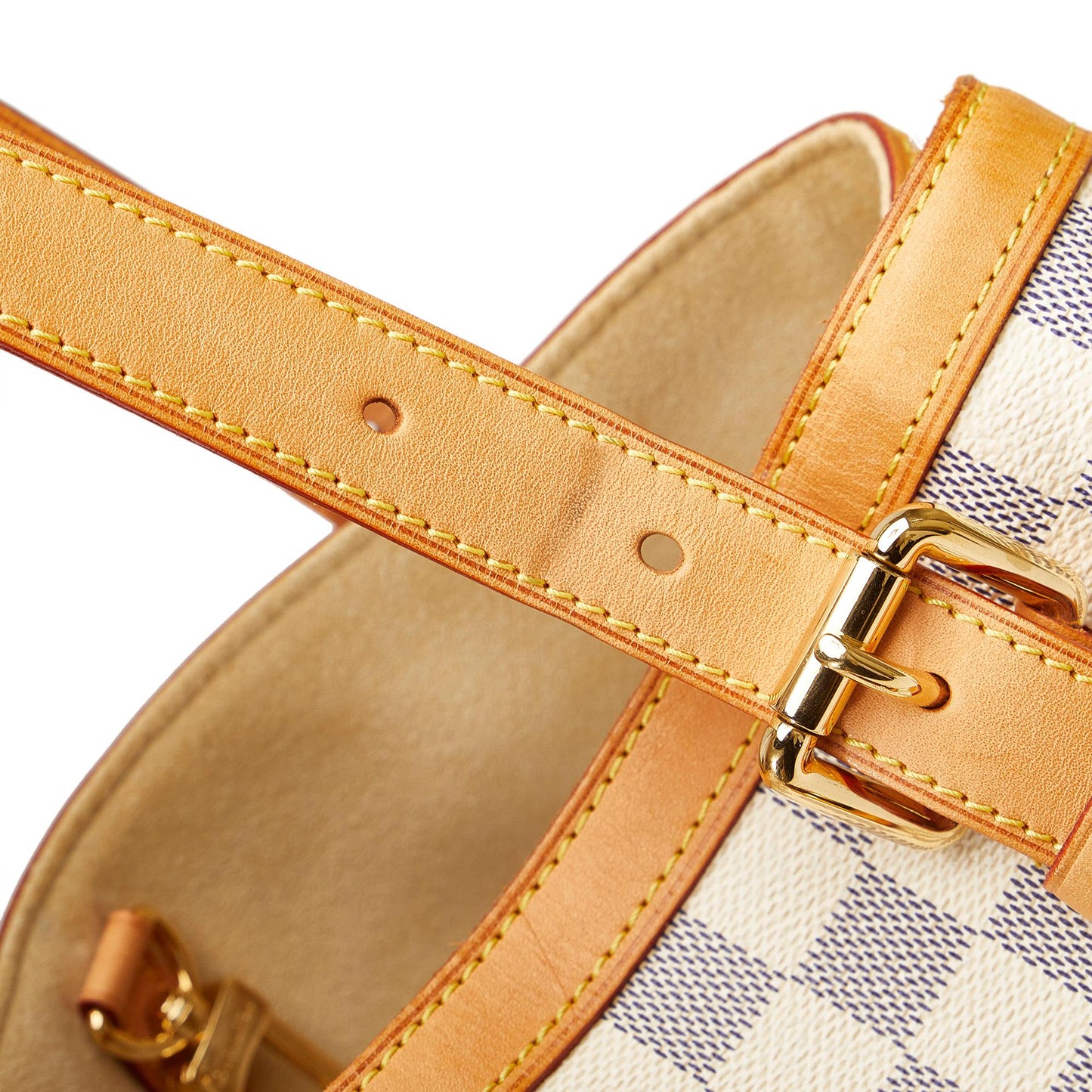 Louis Vuitton Damier Azur Hampstead MM (SHG-rvnWY8)
