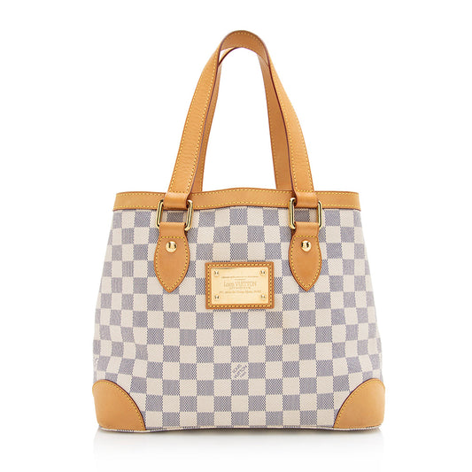 Louis Vuitton Damier Azur Hampstead PM Tote (SHF-21258)
