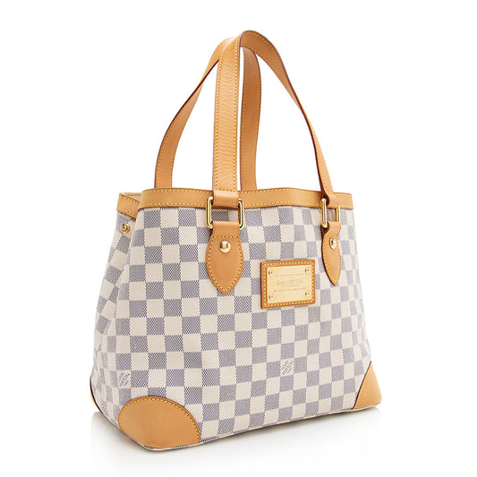 Louis Vuitton Damier Azur Hampstead PM Tote (SHF-21258)