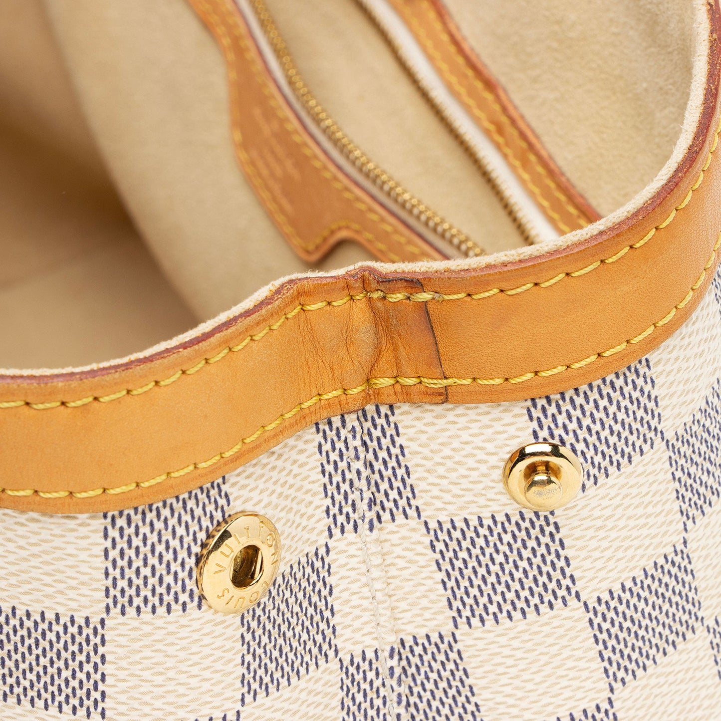 Louis Vuitton Damier Azur Hampstead PM Tote (SHF-KiMpmr)