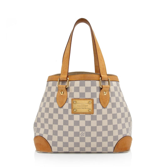 Louis Vuitton Damier Azur Hampstead PM Tote (SHF-ZB6XJS)