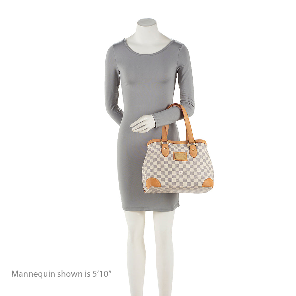 Louis Vuitton Damier Azur Hampstead PM Tote (SHF-jZQD5W)