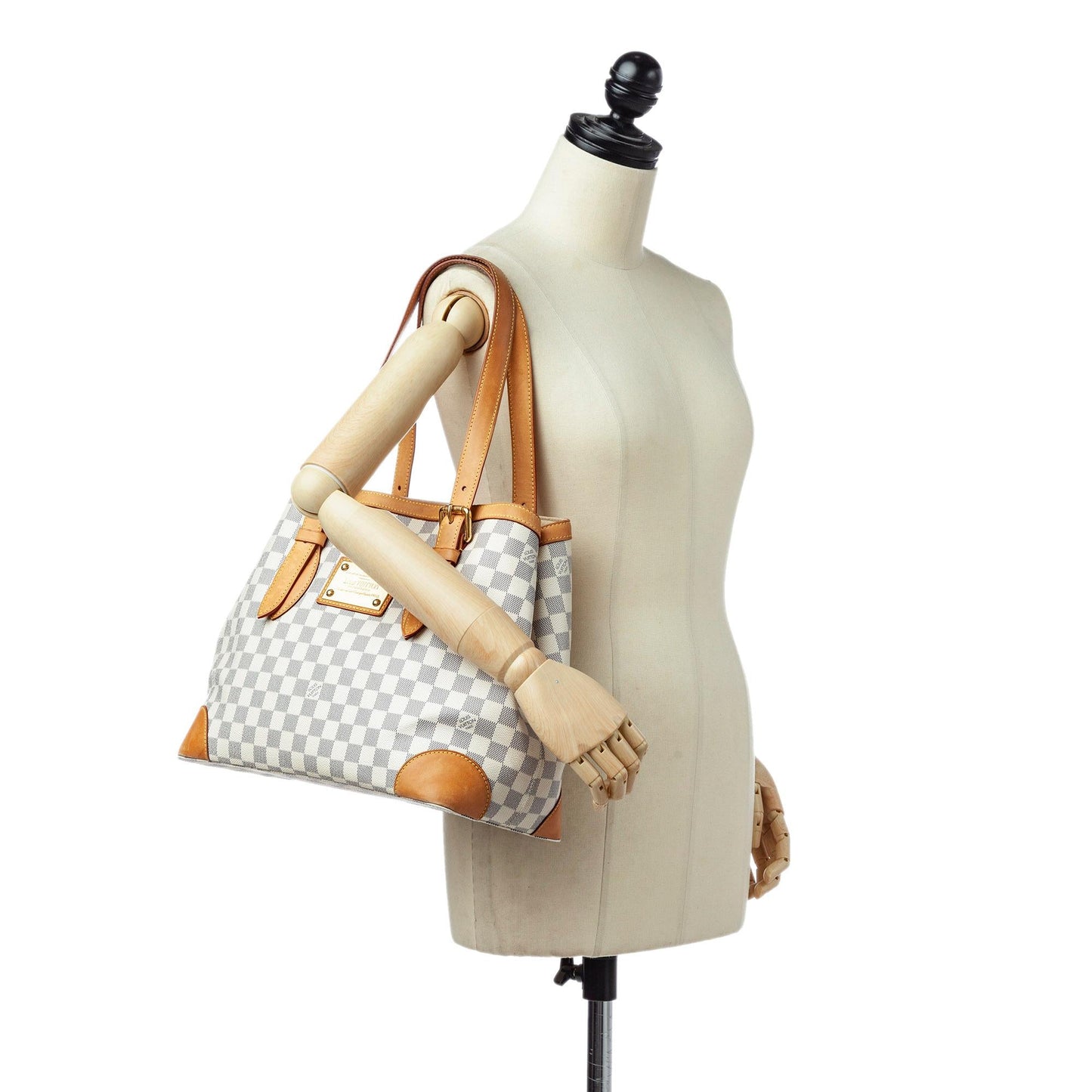 Louis Vuitton Damier Azur Hampstead PM (SHG-19789)