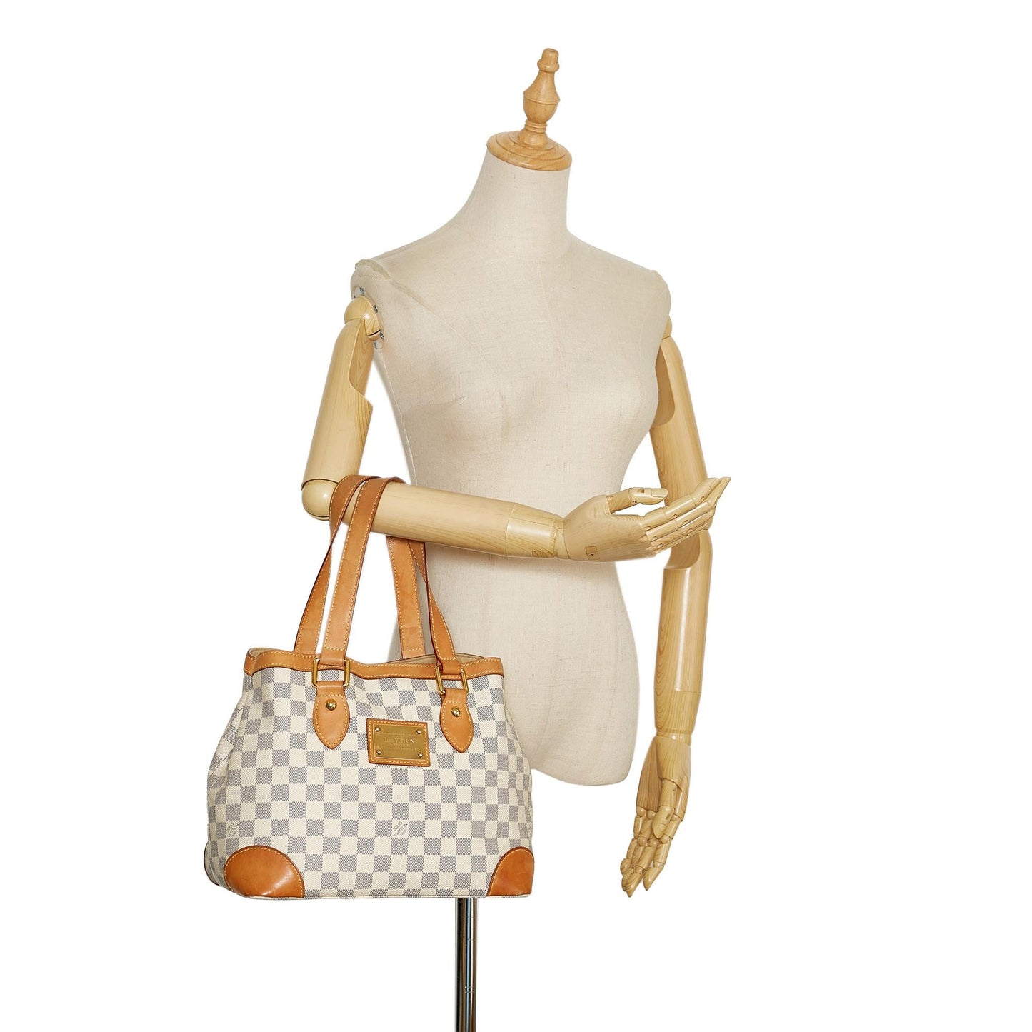 Louis Vuitton Damier Azur Hampstead PM (SHG-1sdDw7)