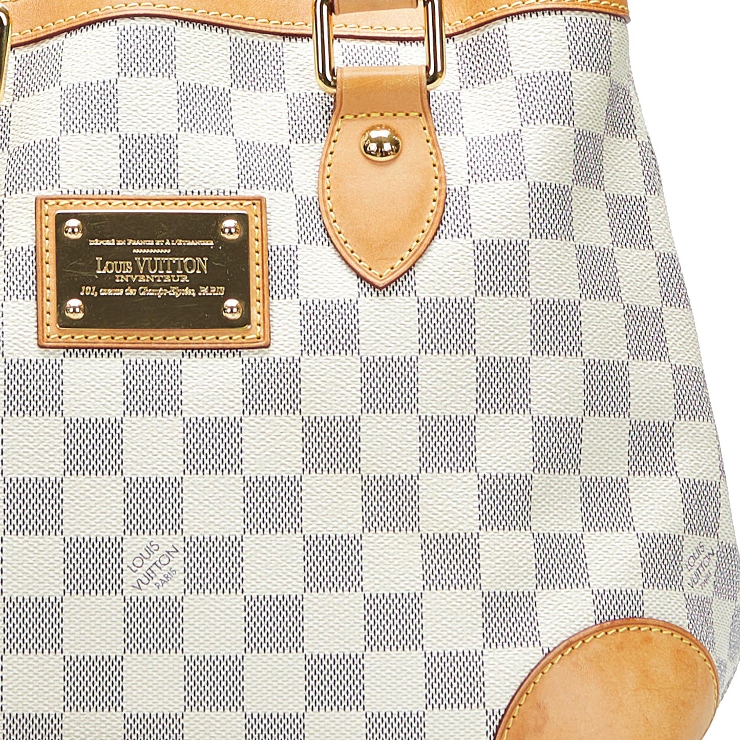 Louis Vuitton Damier Azur Hampstead PM (SHG-rLawIw)