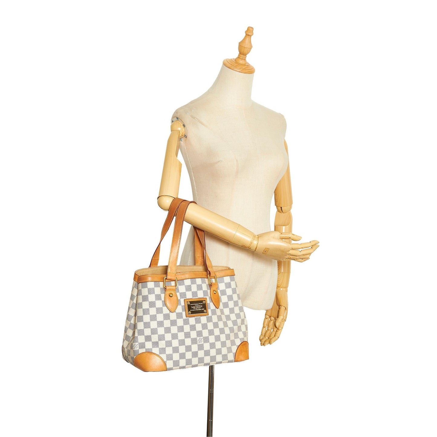 Louis Vuitton Damier Azur Hampstead PM (SHG-5V6R9J)
