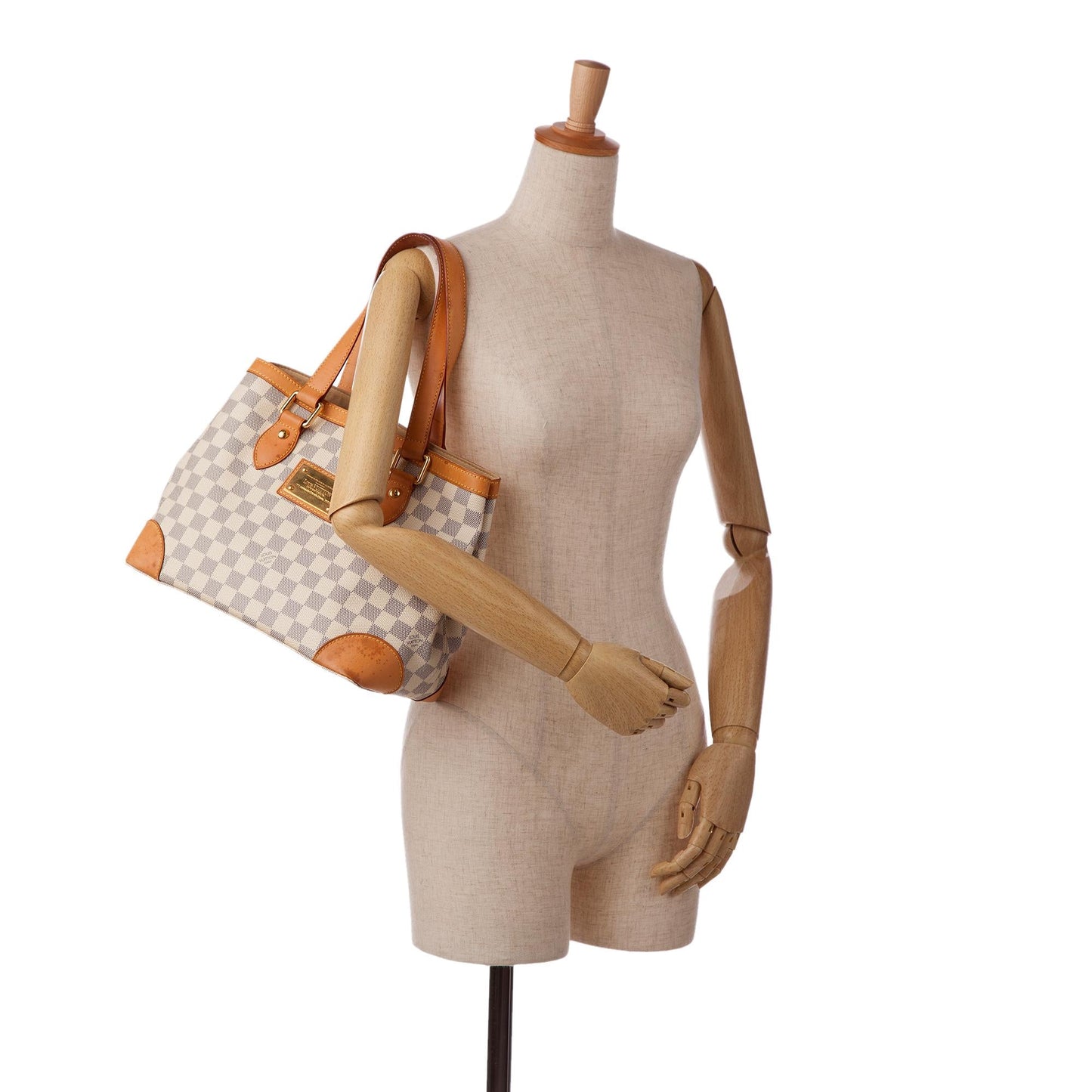 Louis Vuitton Damier Azur Hampstead PM (SHG-ulPE5O)