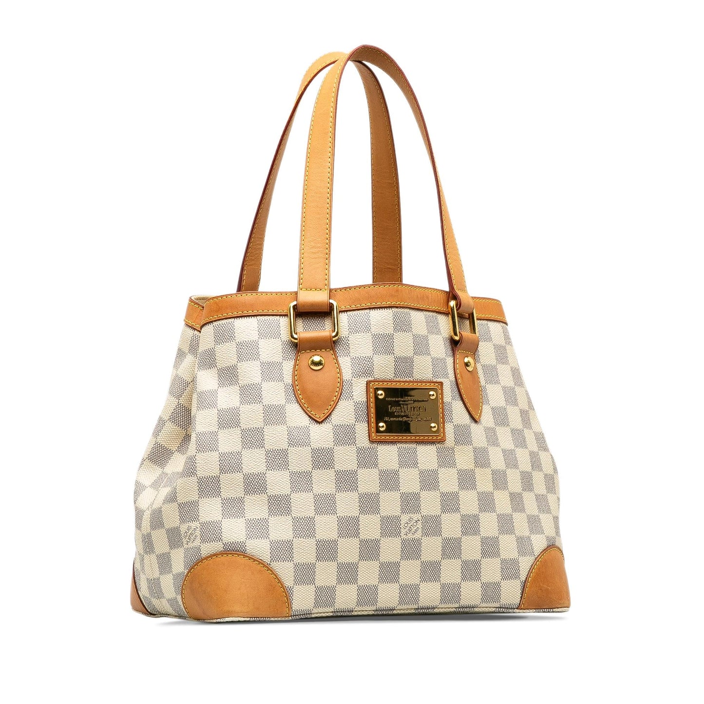 Louis Vuitton Damier Azur Hampstead PM (SHG-Qj5CiD)
