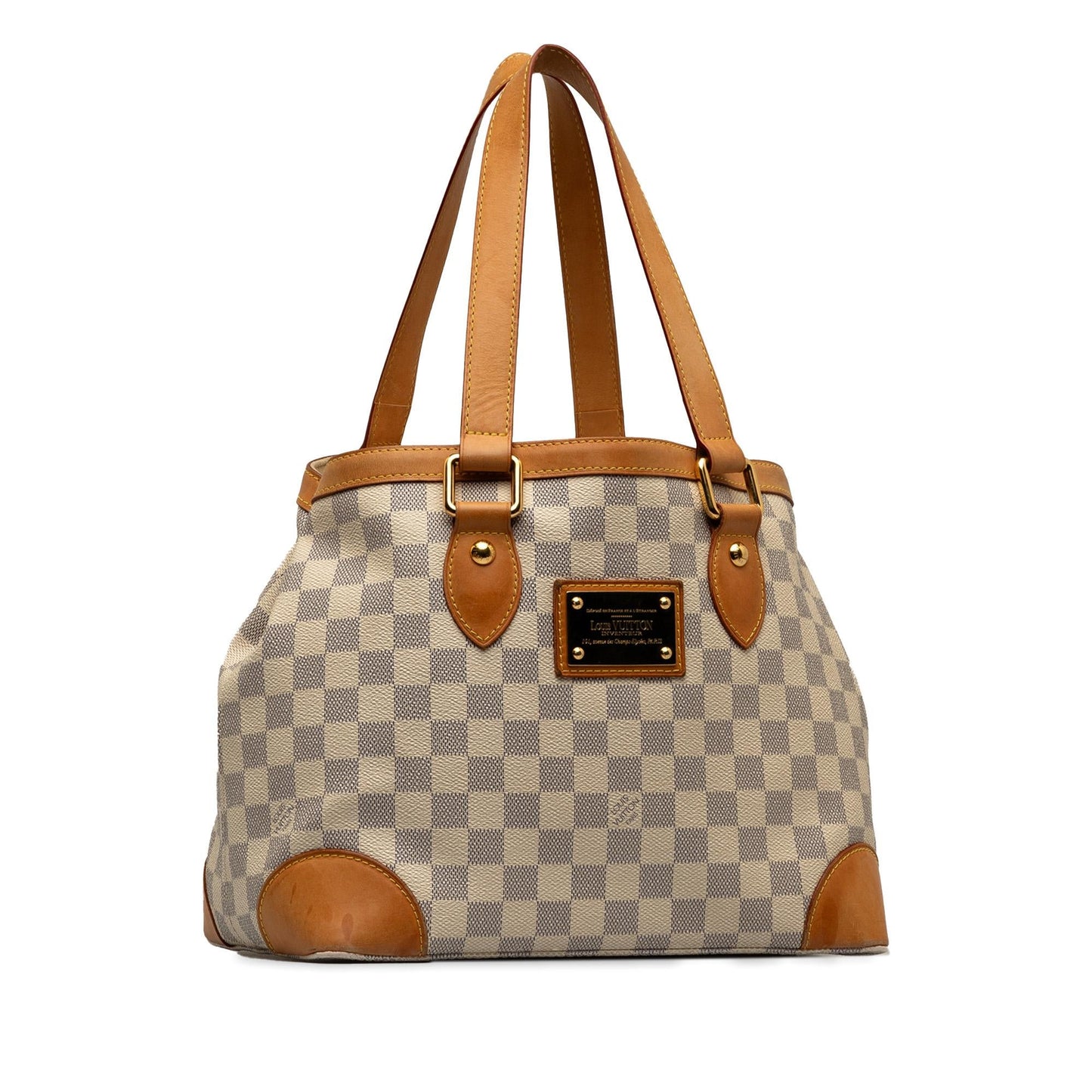 Louis Vuitton Damier Azur Hampstead PM (SHG-Yb7hJ6)
