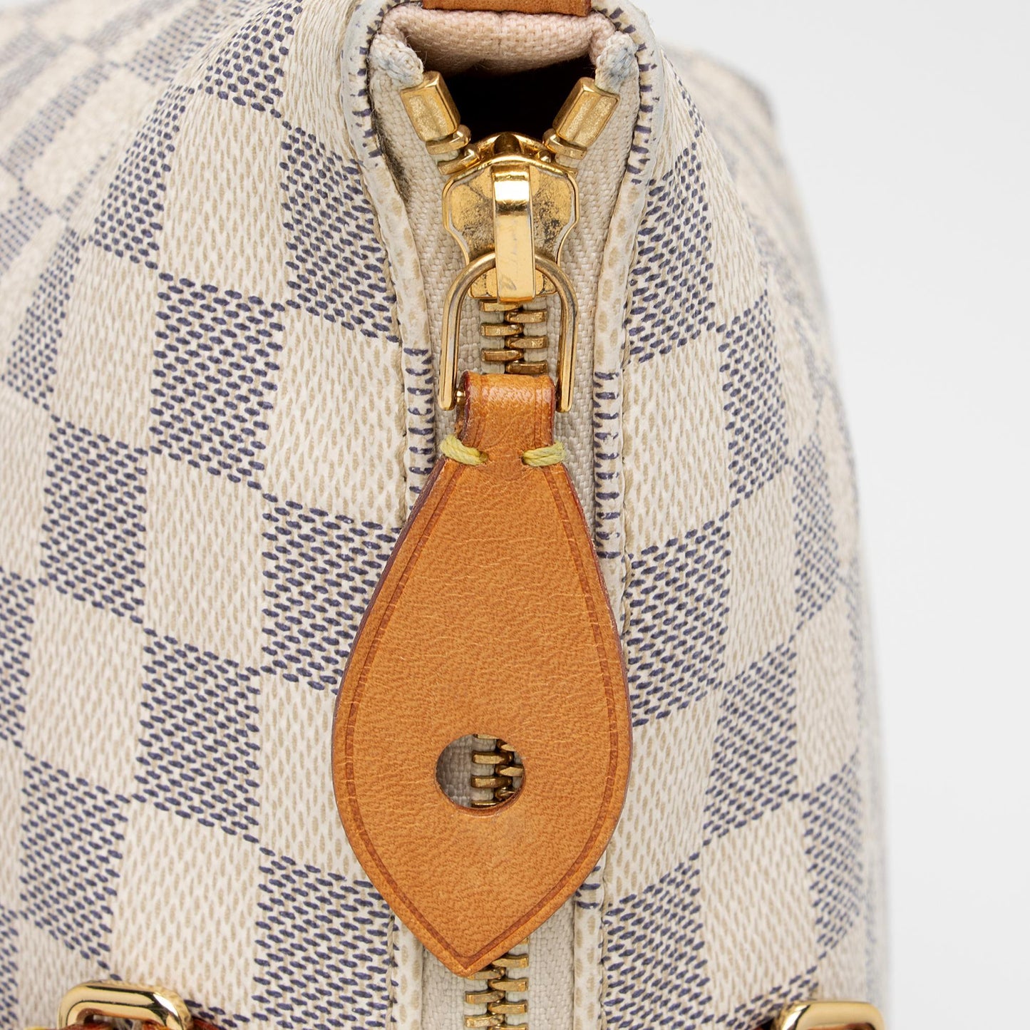 Louis Vuitton Damier Azur Iena PM Tote (SHF-8GTiNf)