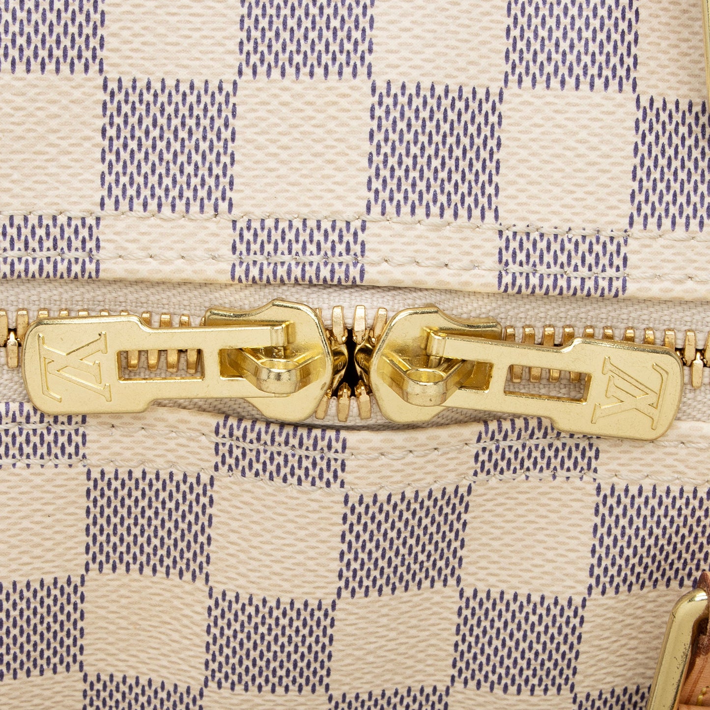 Louis Vuitton Damier Azur Keepall 55 Bandouliere Duffle
